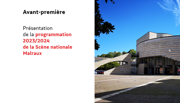 Présentation de la programmation 2023/2024 – Malraux