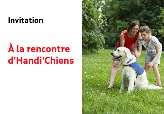 À la rencontre d’Handi’Chiens