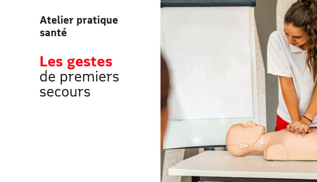 Les gestes de premiers secours – atelier