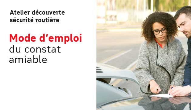 Mode d’emploi du constat amiable