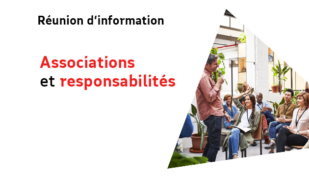 Conférence d’information sur les responsabilités associatives